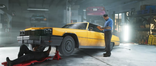 GTA 6 car Auto repair shop
