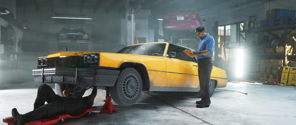 GTA 6 car Auto repair shop