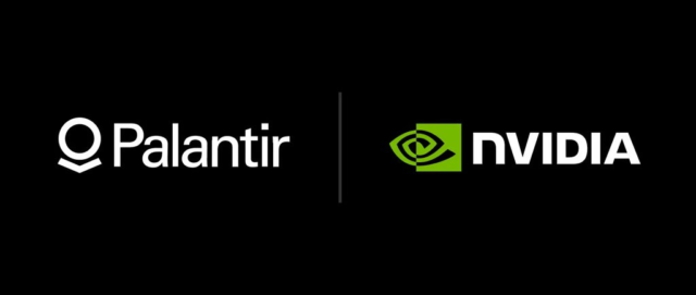 Palantir and Nvidia logo