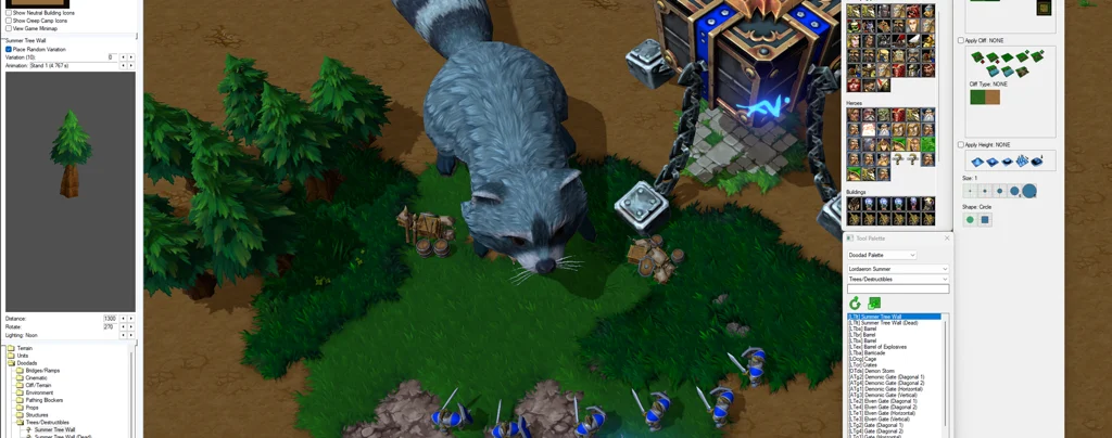 warcraft 3 map editor