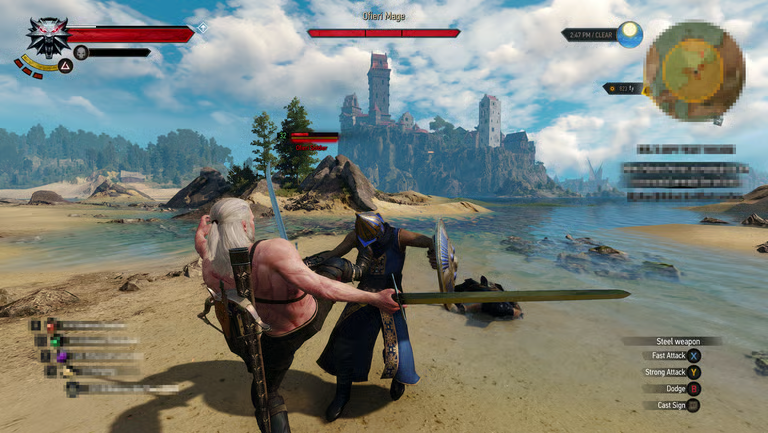 the witcher 3 gameplay